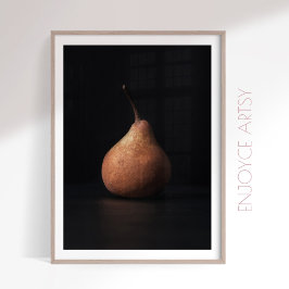 en ren likgiltighet för en konst av en päronvägg poster