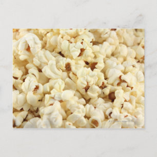 En ren popcorn. vykort