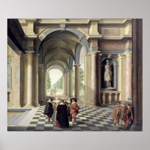 En renaissance Hall Poster