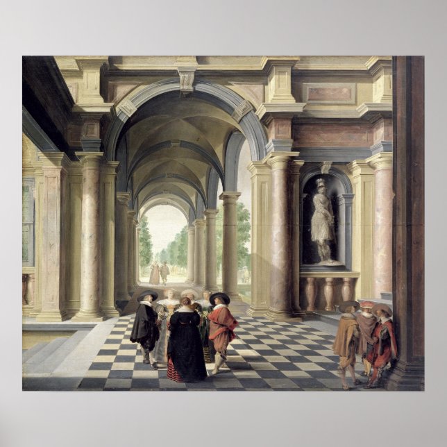 En Renaissance Hall Poster (Framsidan)