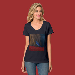 En Renaissance målad fågel. T Shirt