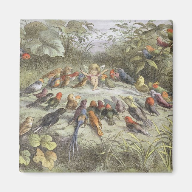 En repetition i Fairy Land, illustration av "In F Magnet (Framsidan)