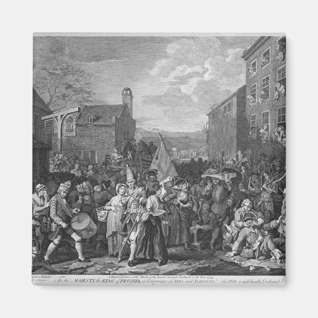 En representation vid bevakningsväsendets mars magnet (Framsidan)