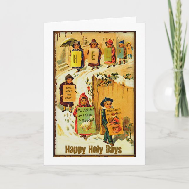 En republikansk jul helgkort (Framsida)