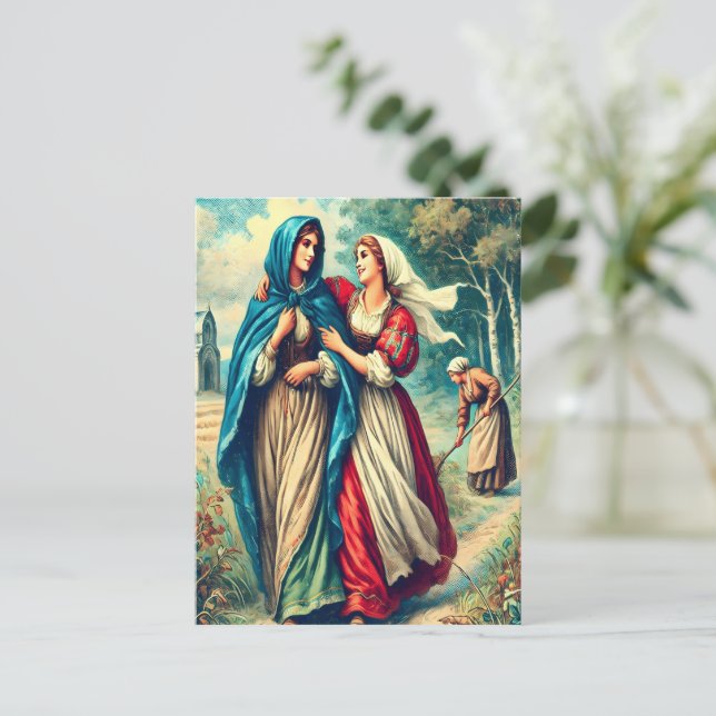 En resa av tro och lojalitet vykort (Stående Fram)