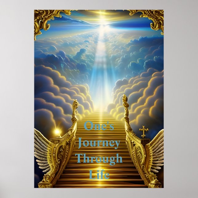 En resa genom livet poster (Framsidan)