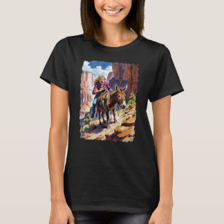 En resa nedför Bright Angel Trail T Shirt