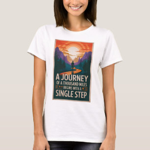 En resa på tusen mil börjar med en enda t shirt