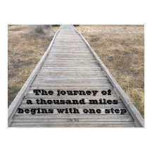 En resa på tusen mil...