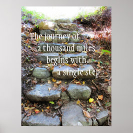 En resa på tusen mil poster