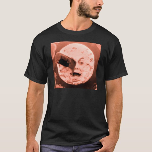 En resa till månen (Sepia steg), Tee Shirt (Framsida)