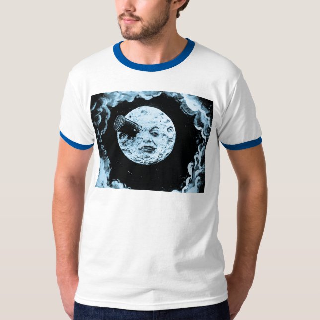 En resa till månen t-shirt (Framsida)