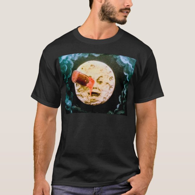 En resa till månen t-shirt (Framsida)