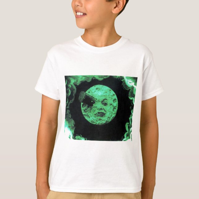 En resa till månen tee shirt (Framsida)