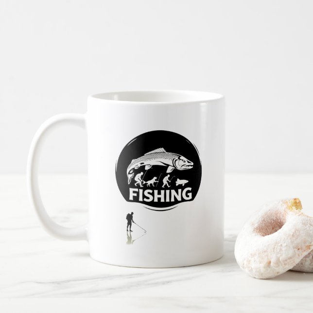 En resa till och med kaffemugg (Med munk)