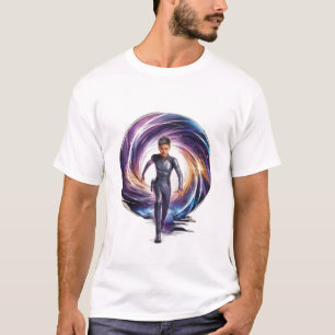 En resande gång genom en portal, med SP T Shirt