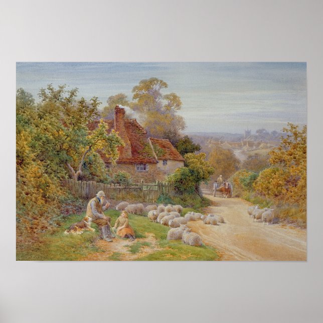 En rest vid vägen poster (Framsidan)