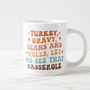 En Retro-Thanksgiving Jumbo Mugg