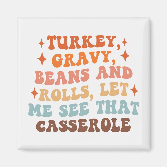 En Retro-Thanksgiving Magnet (Framsidan)