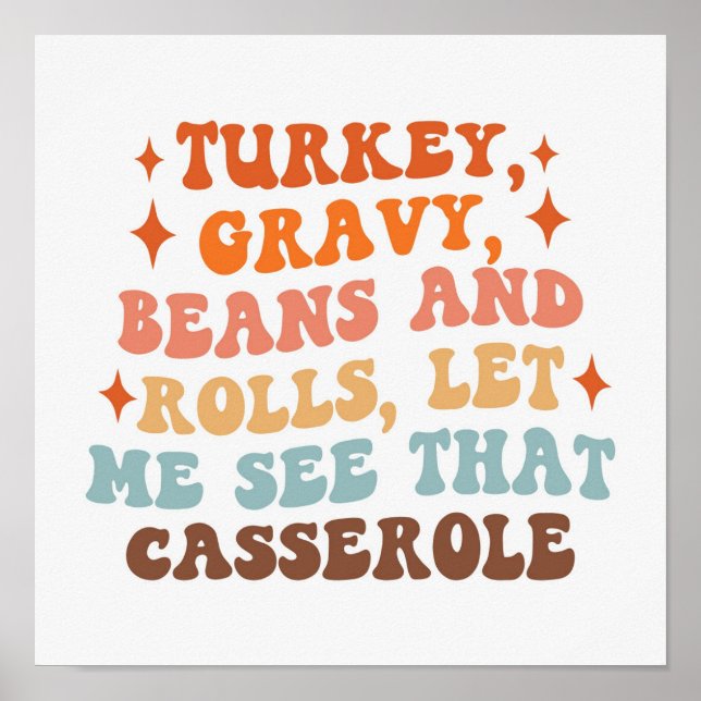 En Retro-Thanksgiving Poster (Framsidan)