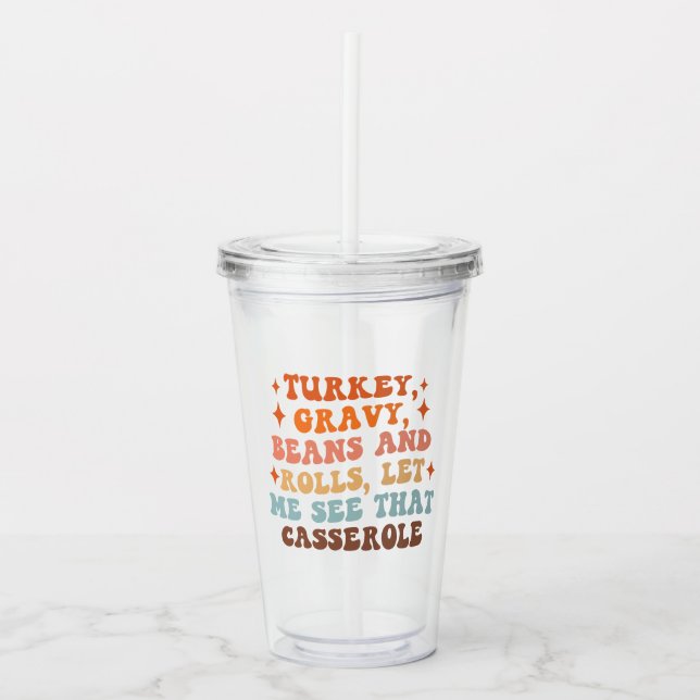 En Retro-Thanksgiving Take Away Mugg (Framsida)