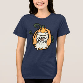 En Retro Woods Pumpkin's Spooky Öga T Shirt