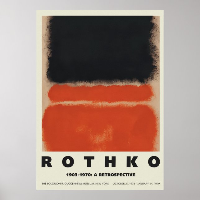 En Retrospektiv 2 Poster (Framsidan)