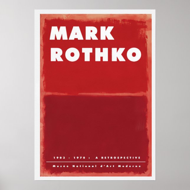 En Retrospektiv 4 Poster (Framsidan)
