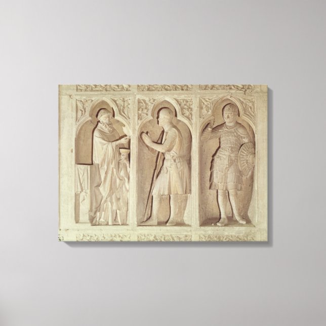 En riddare canvastryck (Framsida)