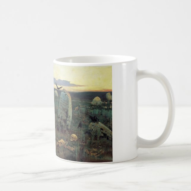 En riddare på tvärgatorna kaffemugg (Höger)
