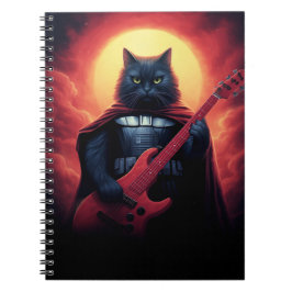 En riff som skakar Cosmos | Galactic Cat Lord Anteckningsbok