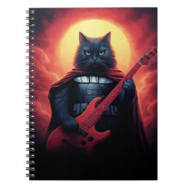 En riff som skakar Cosmos | Galactic Cat Lord Anteckningsbok