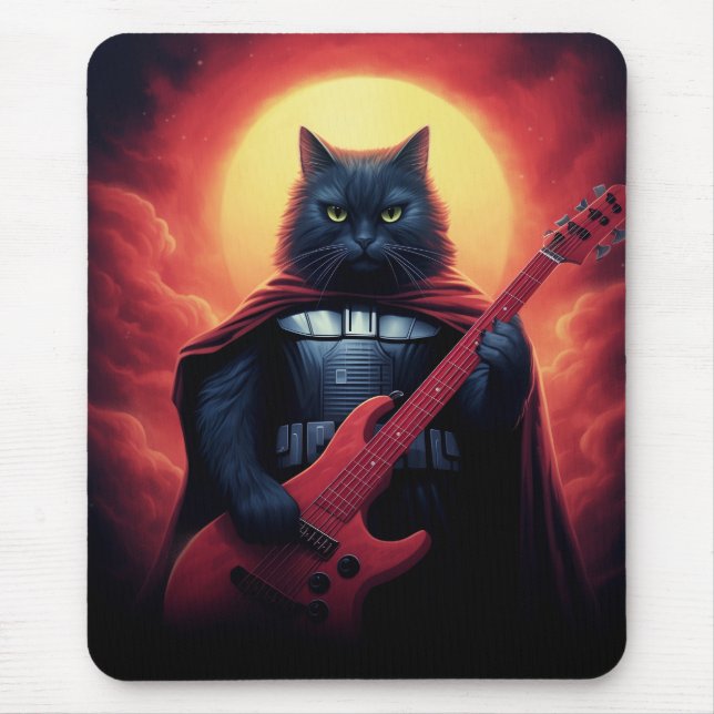 En riff som skakar Cosmos | Galactic Cat Lord Musmatta (Framsidan)