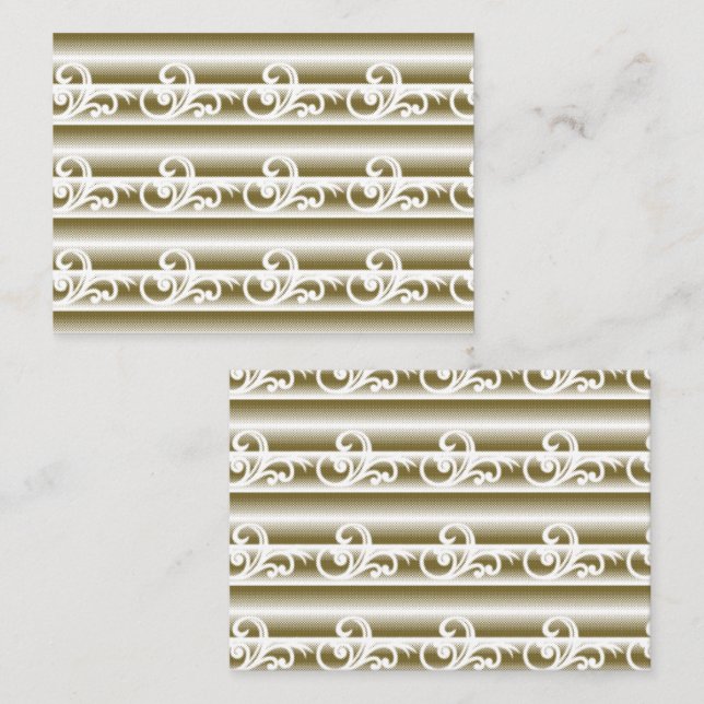 En rik färgad matta har en symmetrisk geometri placeringskort (Fram/baksida)