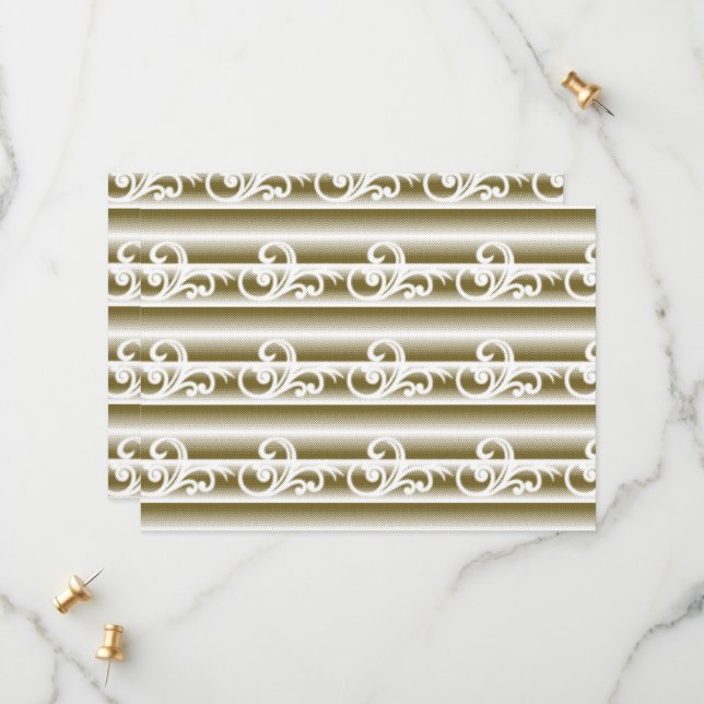 En rik färgad matta har en symmetrisk geometri spara datumet (Fram/Back In Situ)