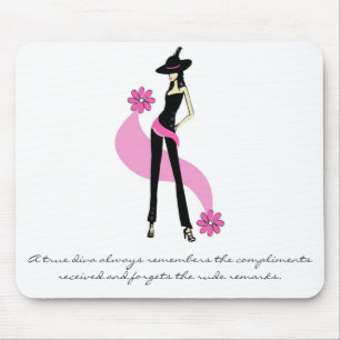 En riktig Diva Mousepad Musmatta
