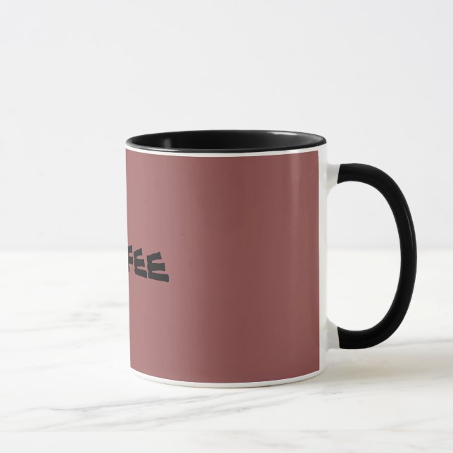 En riktig kaffe Mugg! Mugg (Höger)