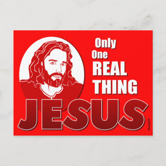 En riktig Sak: Jesus Vykort