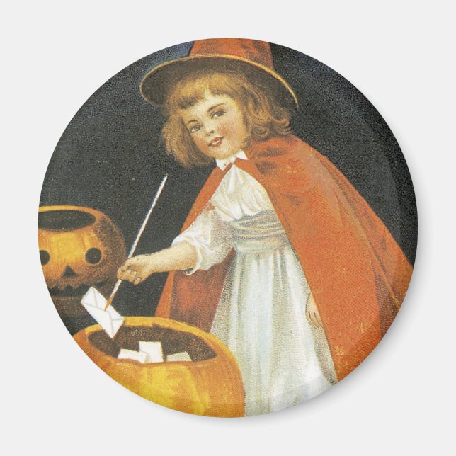 En riktigt Halloween Magnet (Framsidan)