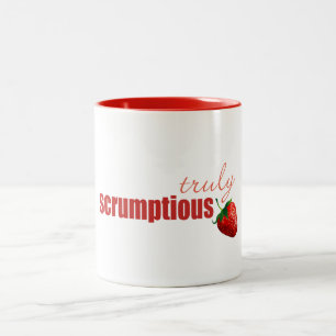 "En riktigt scrumptious" mugg