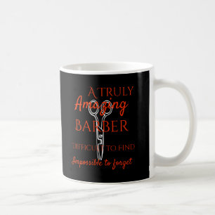 En riktigt underbar barberare är svår att finna kaffemugg