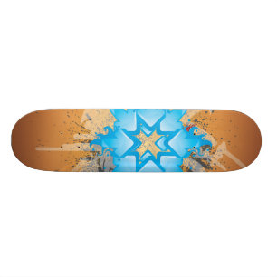 En riktning old school skateboard bräda 21,6 cm