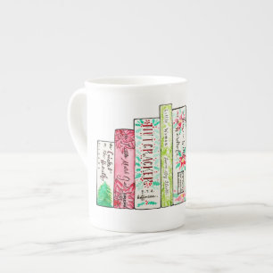 En ro av helgdagklassiker benporslin mugg