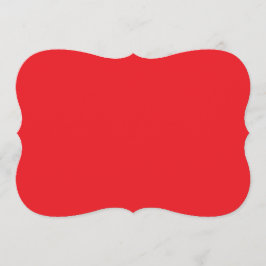 en röd bakgrund med vit gräns anteckningskort