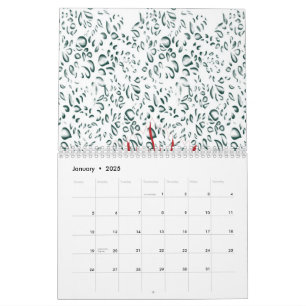en röd blomma på en svart bakgrund kalender