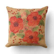 En röd Fantastisk Pillow