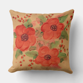 En röd Fantastisk Pillow Kudde