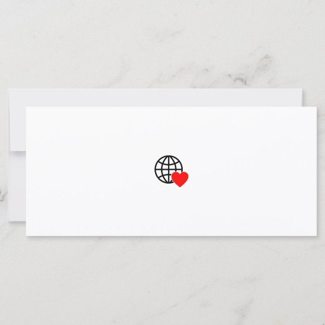 En röd hjärtsymbol skapad med jämna, feta linjer (Framsida)