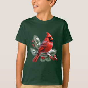En Röd Kardinal T Shirt