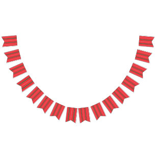 en röd och grönt strimlad bakgrund vimplar